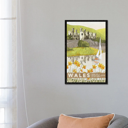 Wales Conwy by Missy Ames - Graphic Art on Canvas
