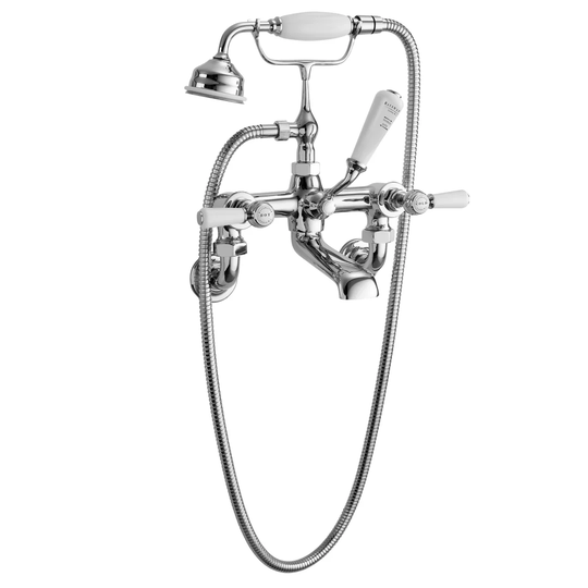 Solid Brass Wall Mounted Bath Shower Mixer