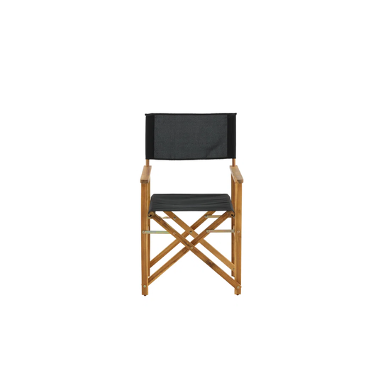 Marion Editors Chair, Nature, Black, Acacia