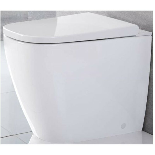 Luxus - Modern White Ceramic Back to Wall Japanese Bidet Toilet - Milano