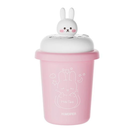 Perleraregb - Mini Pet Car Home Office usb Milk Tea Cup Aroma Humidifier (Milk Tea)