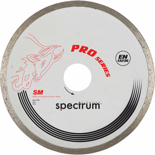 Oxtools - ox Spectrum Superior Cont Rim Dia Blade - Ceramics - 230/25.4/22.23mm