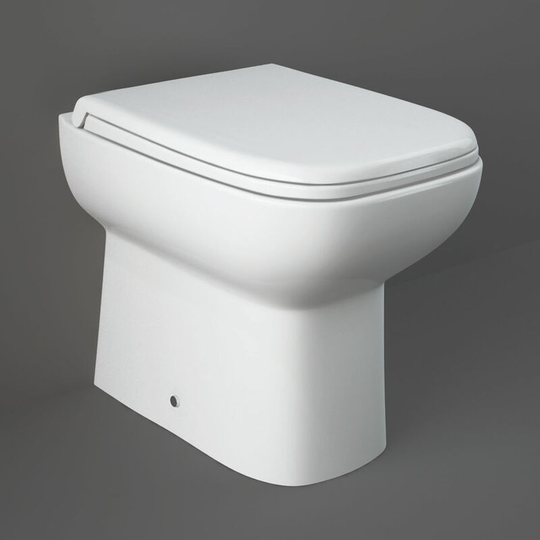 Rak Ceramics - rak Origin 62 Deluxe Back to Wall Toilet Pan 500mm Projection - Soft Close Seat