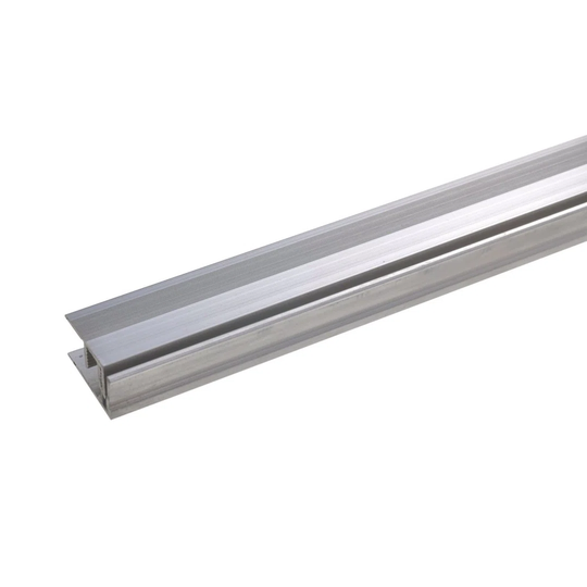 Aboubakr Metal 1.5 cm Thick x 2 cm Wide x 90 cm Length Overlap Reducer in Stainless Steel