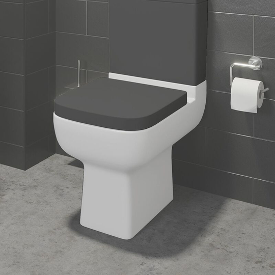 Amelie WC Close Coupled Toilet - PAN ONLY - White