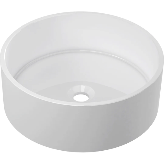 Samira Mineral Composite Circular Countertop Basin 42 cm