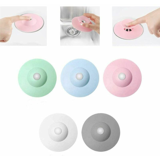 Stopper for Bathroom Mop Kitchen Universal5 Pack Silicone Sink