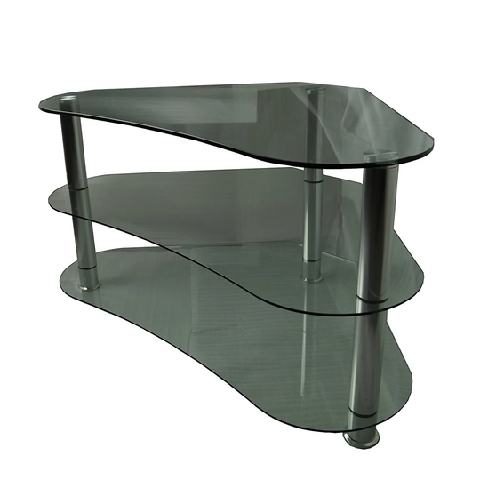 Curved Corner TV Stand for TVs up to 42"