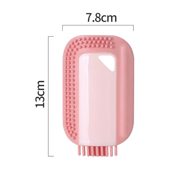 Sunflowergb - 2pcs Bathroom Mirror Cleaner Glass Wiper Scraper Window Cleaning Brush for Car Shower Squeegee Kitchen Countertop Sink Pink