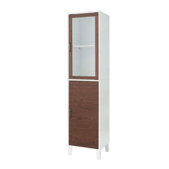 38.2cm W x 160cm H x 33cm D Tall Bathroom Cabinet