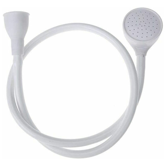 Universal Pet Shower Head Single Faucet Shower Spray Tool Sink Hose Hair Lavatory Hand Roun