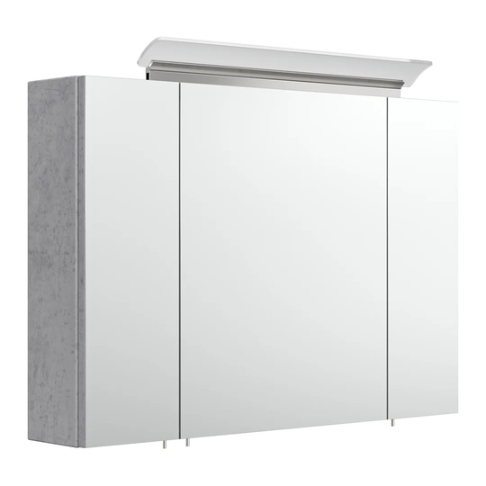 Avent 90cm x 62cm Surface Mount Mirror Cabinet with Lighting