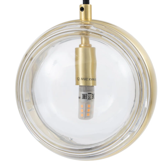 Iron Gold Ceiling Lamp