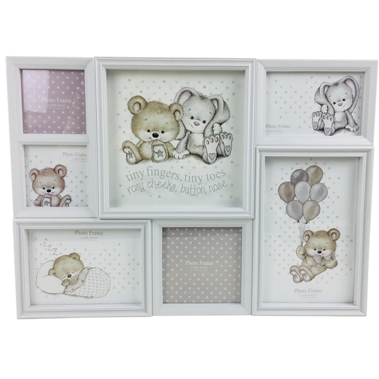 Moriah 6 Piece Plastic Collage Frame Set