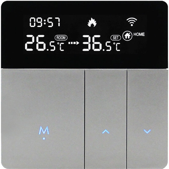 Wifi Smart Thermostat with lcd Display Smart Heating Radiator Thermostat app & Voice Control Constant Temperature Controller