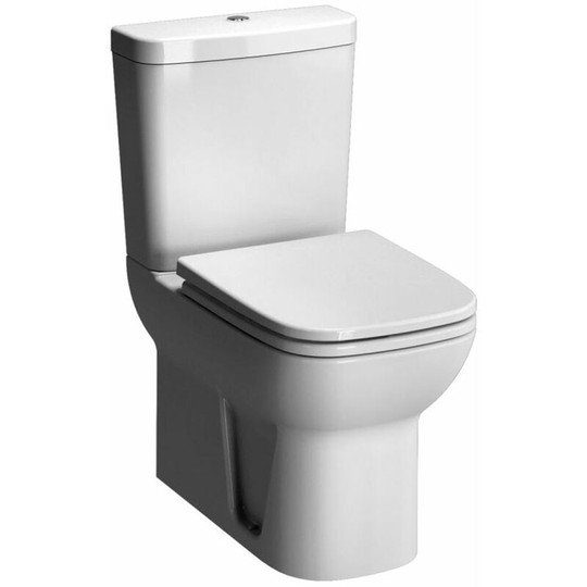 Vitra - S20 Close Coupled Toilet Closed Back Push Button Cistern - Standard Seat