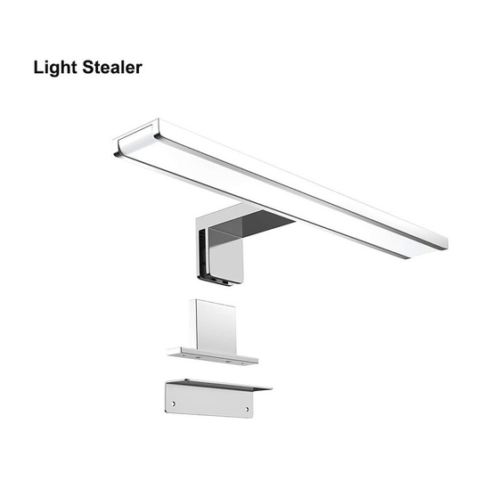 Bathroom Mirror Light 6W 400LM 30cm 220V 4000K, Betterlife IP44 Waterproof Class ii 3 in 1 led Mirror Lights, Non-Flickering, Clamp on Mirror,