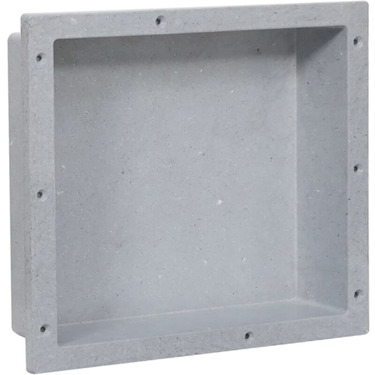 Shower Niche Matt Grey 41x36x10 cm vidaXL - Grey