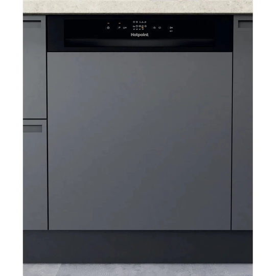 Hotpoint HBC2B19UKN Built-in Dishwasher - Black