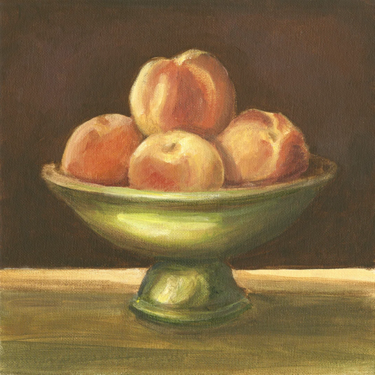 Rustic Fruit Bowl I by Ethan Harper - Wrapped Canvas Painting