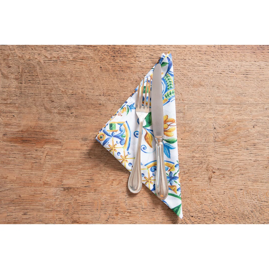 Sicilian Majolica Cotton Napkins