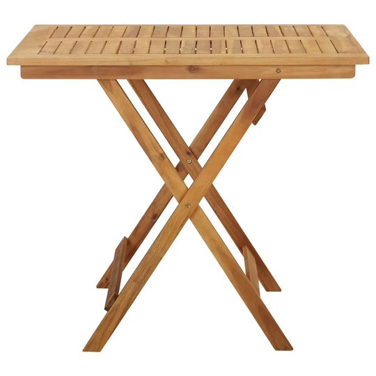 Eszti Folding Wooden Camping Table