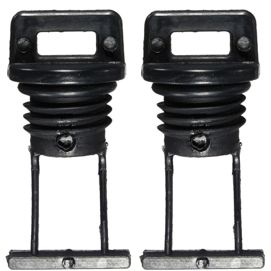 2pcs Replacement Boat Marine Yacht Raft Drain Bung Plugs Standard Coarse Thread