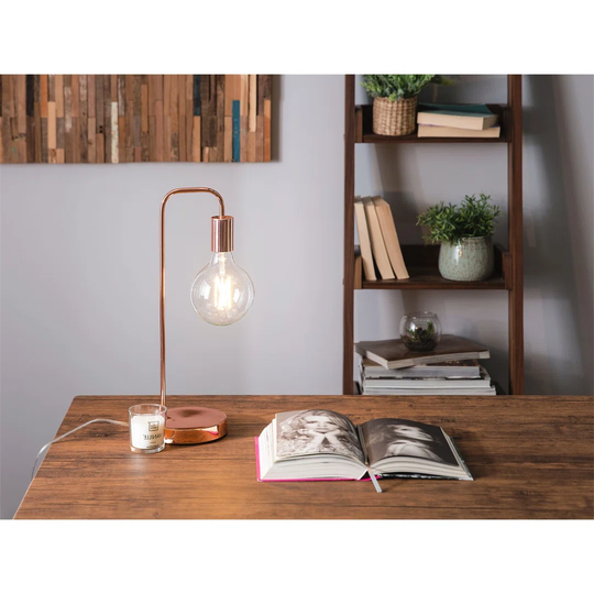 Shadeless Industrial Desk Light