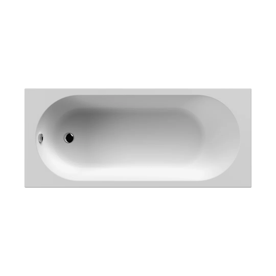 1675mm x 700mm Insert Back to Wall Bathtub