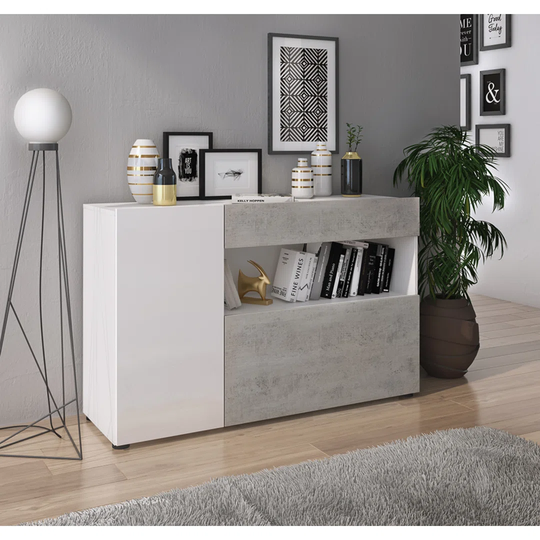 Gushwa Solid Wood 2 - Door Cabinet