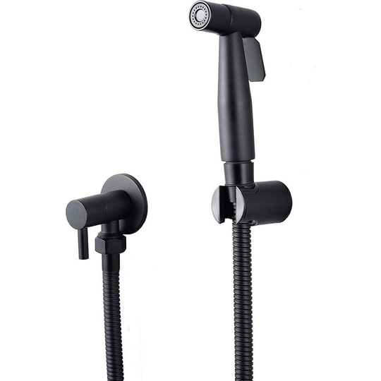 Perlerare - Stainless Steel Bidet Sprayer, Bidet Sprayer Kit, Faucet Sprayer Toilet Sprayer (Black)