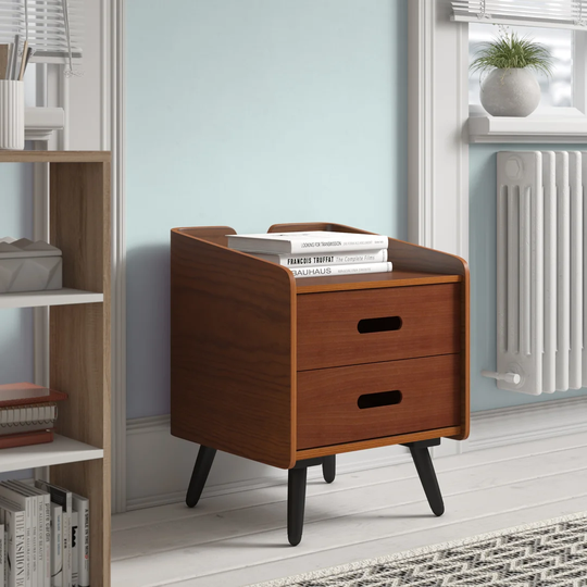 Alexei 2 Drawer Storage Cabinet