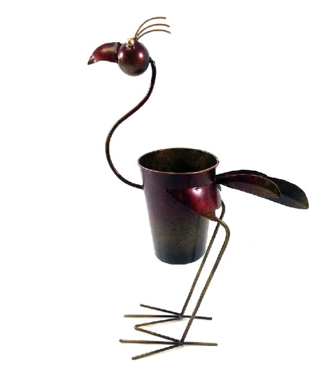 Eakin Metal Statue Planter