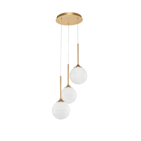 Logan 3-Light Cluster Globe Pendant