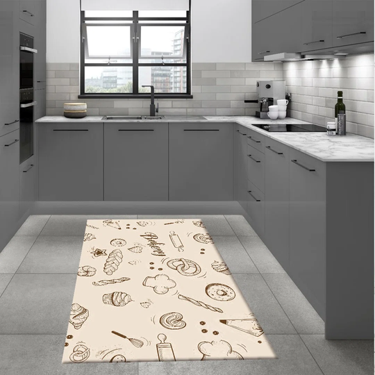 Ranieri Power Loom Brown/Cream Rug
