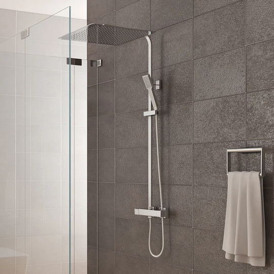 Chere Thermostatic Shower with Dual Shower Head