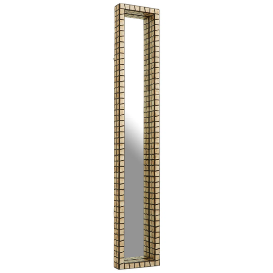 Bodak Framed Wall Mounted Accent Mirror in Gold