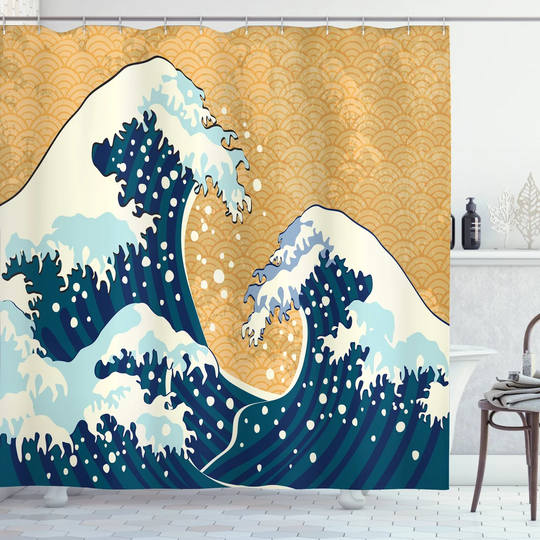 Bieser 13 Piece Polyester Shower Curtain Set