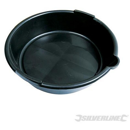 675089) Oil Drain Pan 6Ltr - Silverline