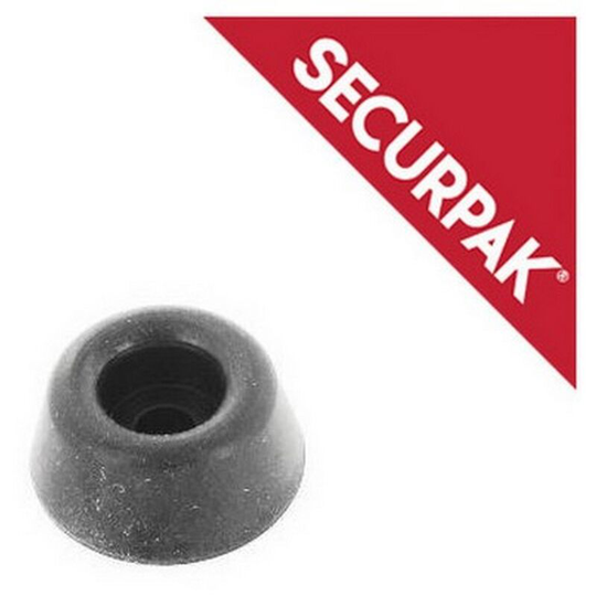 SP10234 - Bag/10 Seat Buffer Black 19mm (6) - Securpak