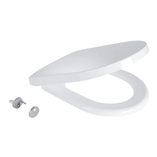 Shanahan D-Shape Standard Toilet Seat