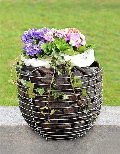 Aude Metal Cachepot Planter