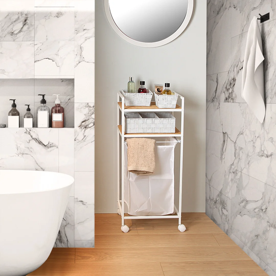 Mccammon 39cm x 89.5cm Bathroom Shelf