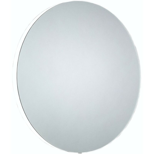 Deacon round diffused led illuminated mirror 600 x 600mm with demister - Silver - Mode