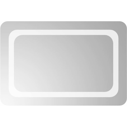 Vidaxl - led Bathroom Mirror 60x40 cm Transparent