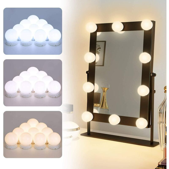Perle rare 10 led Dimmable Mirror Makeup Mirror Make-up table makeup