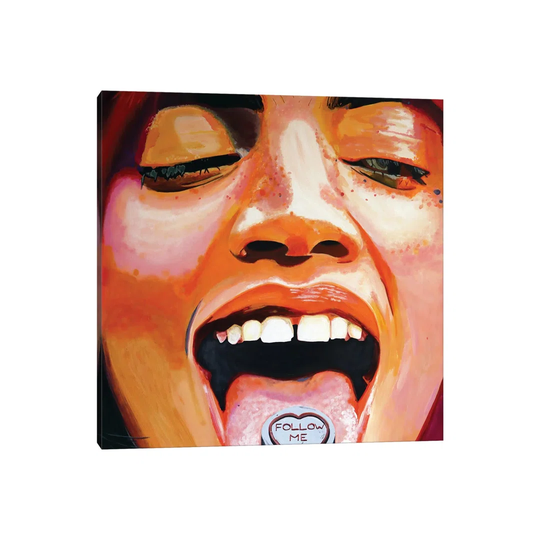 Follow Me by JAC Bezer - Wrapped Canvas Graphic Art