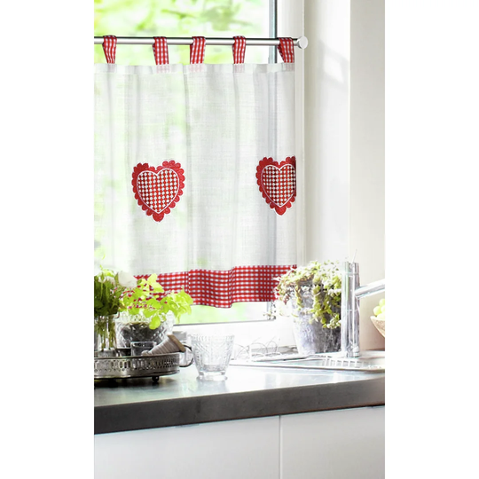Cortinas Tab Top Sheer Curtain