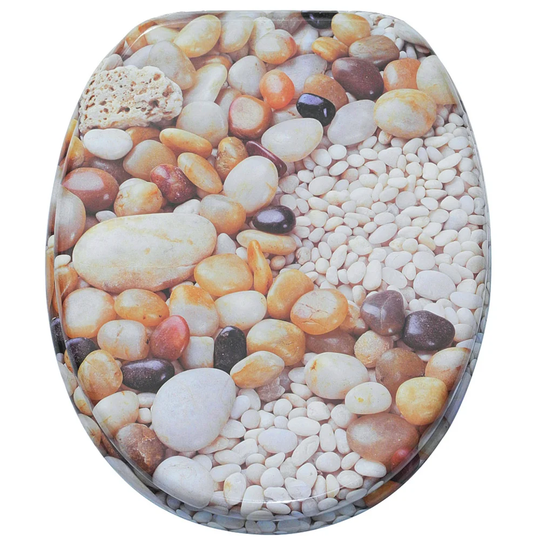 Pebbles Soft Close Elongated Toilet Seat