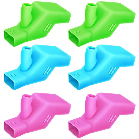 6pcs Silicone Faucet Water Faucet Extender Spout Hand Washing Water Faucet Sink Extender for Children Baby Kids Toddler